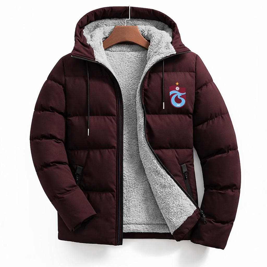 Polar Trabzonspor Bordo Şişme Mont