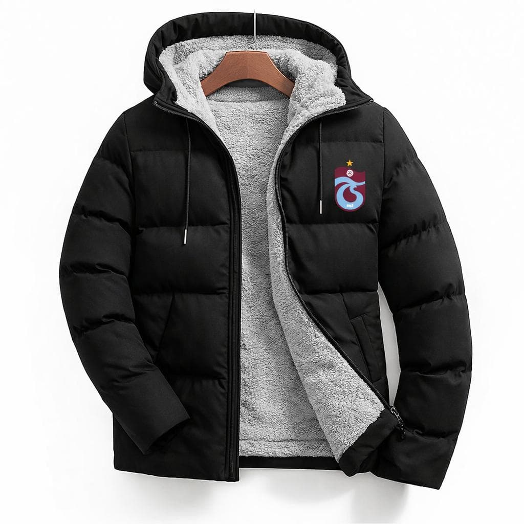 Polar Trabzonspor Siyah Şişme Mont