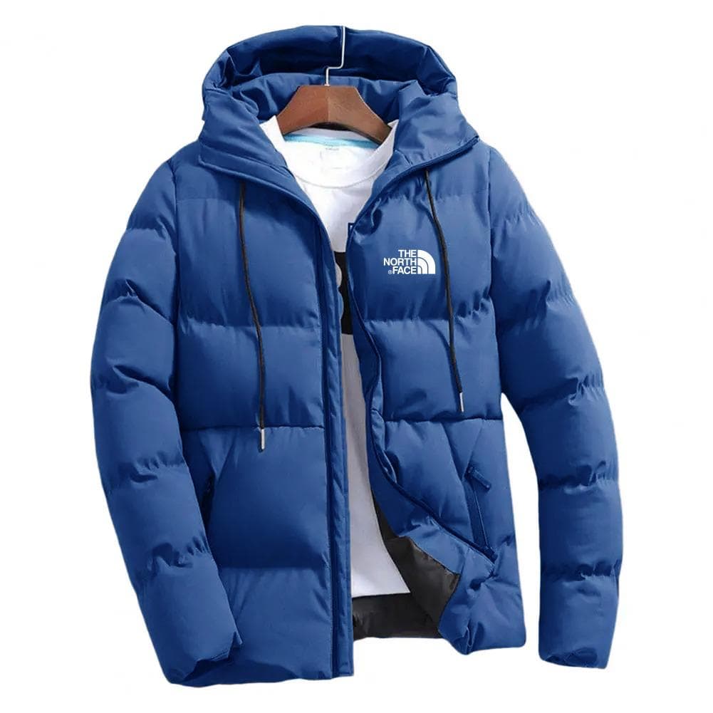 North Face Mavi Şişme Mont